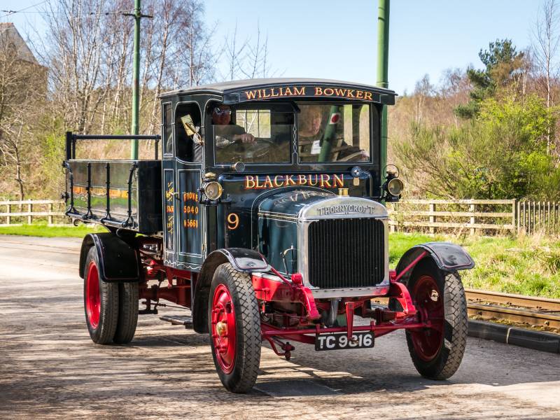 Thornycroft 9816 Image - William Bowker, Blackburn