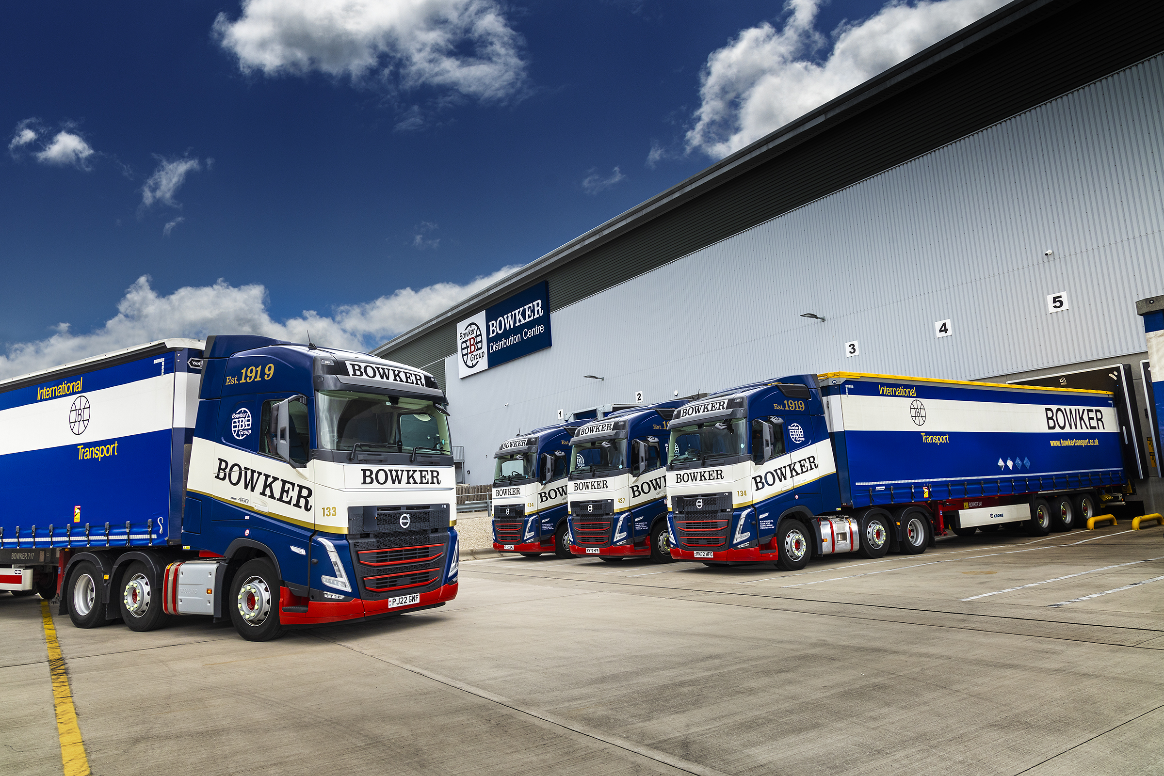 Bowker Doncaster Distribution Centre Trailors